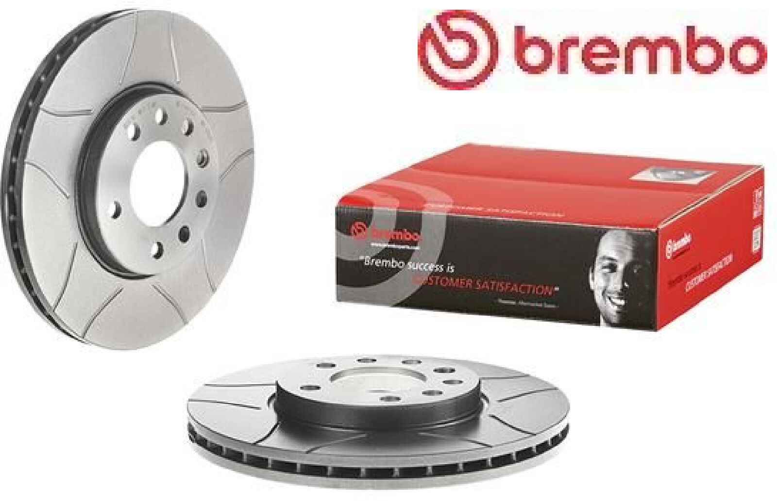 2x Bremsscheibe Brembo 09762975 2 Bremsscheiben für Opel für Chevrolet - Bild 5