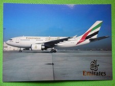 EMIRATES AIRBUS A 310 / AIRLINE ISSUE / CARTE COMPAGNIE