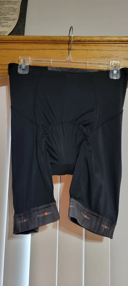 Camiseta deportiva de ciclismo Funkier para hombre manga corta y pantalones cortos negros Foto 2 de 4