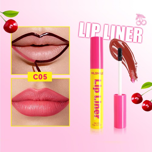 Lip Tinted Lip Liner Tattoo Peel-off Lip Glaze Lip Gloss Lip Liner Tint Beauty - Picture 20 of 21