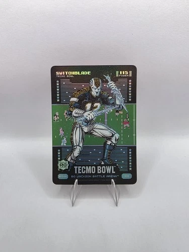 Bo Jacksons Battle Arena Tecmo Bowl #BF206 Switchblade Ice Battlefoil
