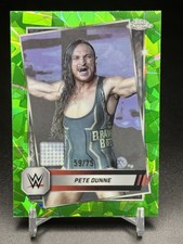 2025 Topps Chrome WWE Sapphire Edition - Pete Dunne #34 Green /75