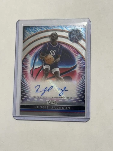 2024-25 Topps Chrome - Certified Autographs Reggie Jackson #TCAI-RJA (AU)