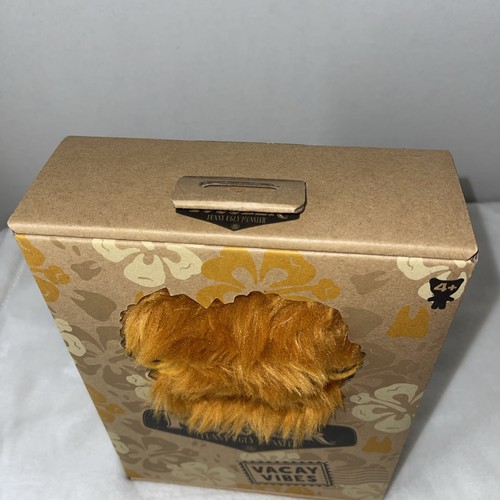ZURU FUGGLER 2024 FUNNY UGLY MONSTER VACAY VIBES SERIES=BROWN PLUSH NEW! HTF! - Foto 6 di 6
