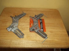 Lot Of 2 Pony NO. 9166 90 Degree Corner Picture Frame Clamps Woodworking Framing