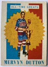 1960-61 Topps Mervyn Red Dutton #16 All Time Greats ATG  Vintage HOF