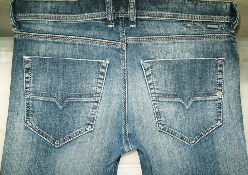 Jeans uomo HOT DIESEL TEPPHAR 860K slim skinny distress elasticizzato 33x34 (vestibilità 34x34) - Foto 8 di 16