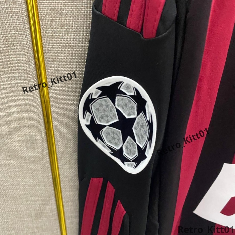 Ronaldinho #80 AC Milan 2009/10 UEFA Champions League Long sleeve