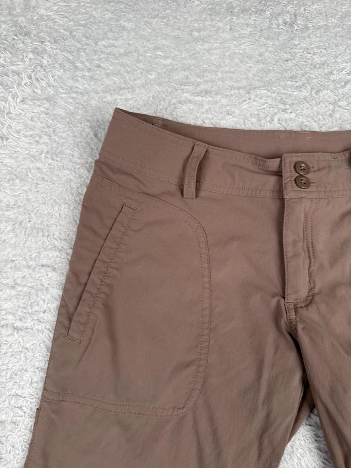 Pantalones Cortos Patagonia Mujer 2 Marrón Solimar UPF 30 DWF Nylon Carga 28x15 57245 Foto 4 de 4
