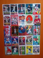 Bobby Abreu Baseball 100 Card Lot Gold, Chrome, Inserts, Base, Phillies, Yankees