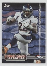 2015 Topps Past & Present Performers CJ Anderson Terrell Davis #PPP-AD HOF 1g2w