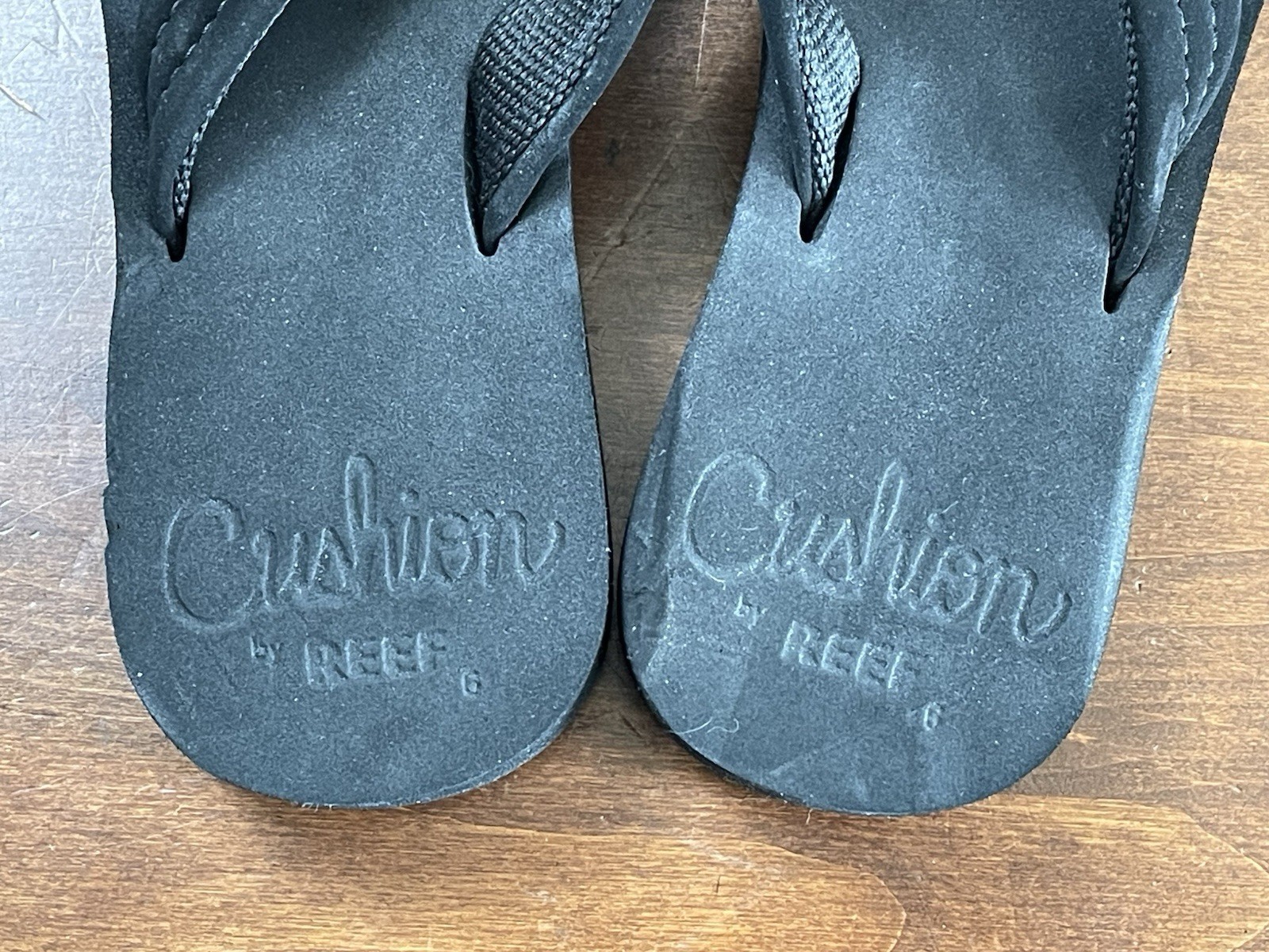 APL SANDALI INFRADITO REEF NERI AMMORTIZZATI DONNA TG 6 nuovi senza etichette