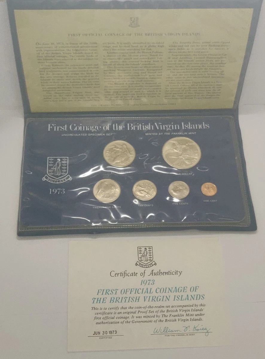 1973 British Virgin Islands Coins for sale | eBay