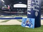 NFL Colts QBs MVP Manning Luck Unitas Original Acrylic Painting on 12x16 Canvas — photo 3