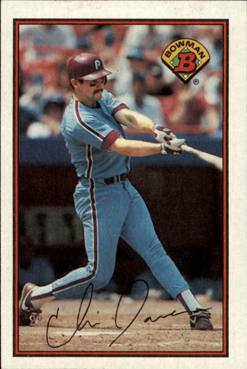1989 Bowman #404 Chris James - BB