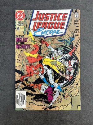 Justice League Europe #25 (1991)   DC Comics   Nightcrawlers!   VF+