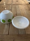 Vintage Federal Glass green Daisy Covered Casserole Dish 2-1/2 Quart — photo 3