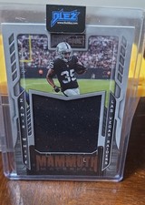 2022 Panini Playbook - Mammoth Material Zamir White #MM-34 /199 (MEM, RC)
