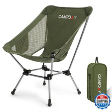 Campday Camping Chair Portable Hiking Ultralight Backpacking Small Lightweight F