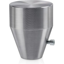 Rod Driver Cap,Heavy-duty Steel Hammer Pad Tool for Driving Grounding Rods