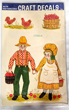 Meyercord Craft Decals 1700-A Farm Theme  NOS