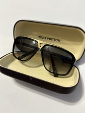 Rare Louis Vuitton Evidence Millionaire Sunglasses-Black/Gold- 100  Authentic 