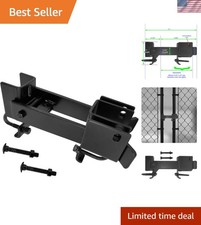 Black Chain Link Arm Double Gate Latch - Latches Two Gates Together Without T...