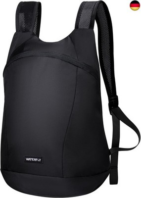 WATERFLY Ultraleicht Faltbar Rucksack 15L: Klein Packable Wanderrucksack Leicht