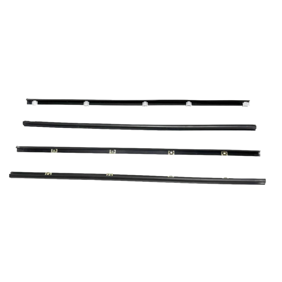 For 1984-89 Toyota Pickup 4Runner New Front Inner & Outer Belt Weatherstrip Kit Foto 4 de 4