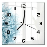Dekorative Wanduhr Mit FließEnden Zeigern LöWenzahn Schwarze Zeiger 30X30 Cm