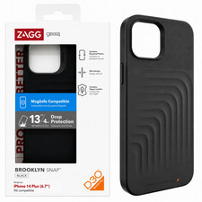 Genuine ZAGG GEAR4 (iPhone 14 Plus, 6.7") Brooklyn Snap D30 Case MagSafe Cover