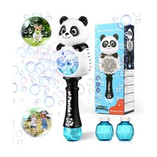 Aooess Bubble Machine for Kids Ages 4-8 Years Old, Light Up Bubble ... Fast Ship