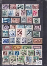 Poland 1953/54 MNH/MH  Nice lot of sets and stamps see scan cv 121€