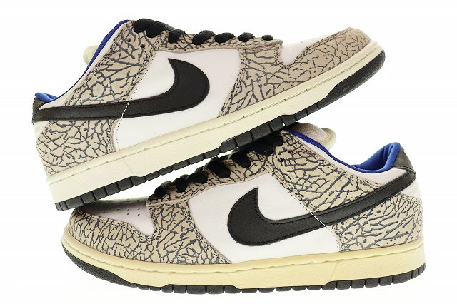 Size 10.5 - Nike Supreme x Dunk Pro SB Low White Cement for