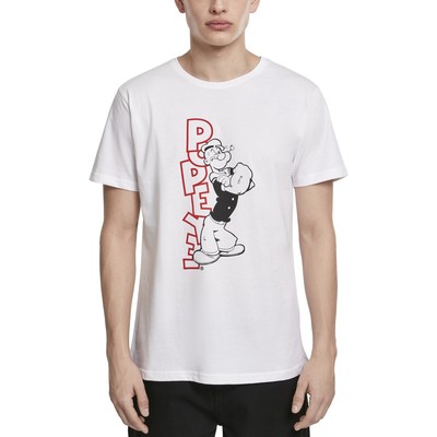 Merchcode Shirt - Popeye Standing weiß - M