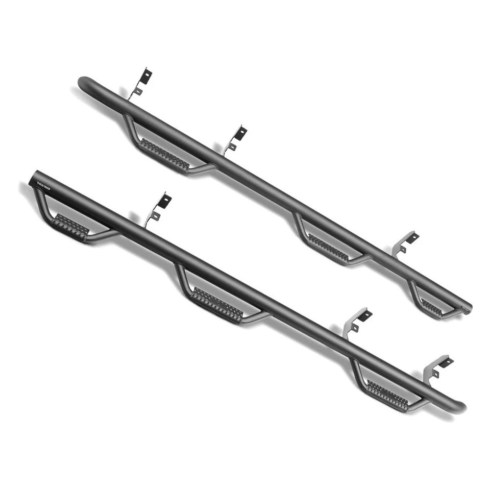 For Toyota 4Runner 2003-2009 N-Fab 2" Black Round Nerf Steps Foto 2 de 4
