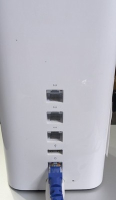 Apple AirPort Extreme 6. Gen A1521 Wireless AC Router Dual Band Wifi weiss