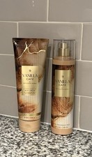 Bath and body Works VANILLA CAFE Fine Fragrance Mist  Body Cream