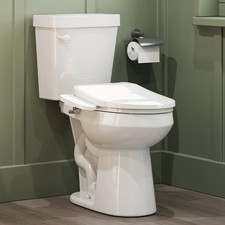HOROW Two-Piece Elongated Toilet with Smart Seat, ADA Chair Height MAP 1000g