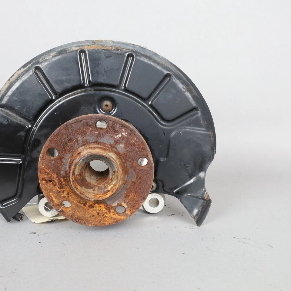 Volkswagen Passat 2006-2010 eje delantero izquierdo buje nudillo 3C0407253F fabricante de equipos originales usado Foto 4 de 4