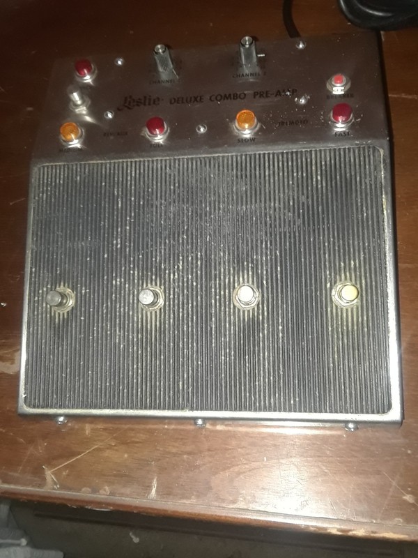 LESLIE DELUXE COMBO PREAMP RECAPPED AND CLEANED FOR 9 PIN LESLIES