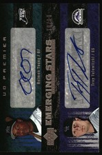 2007 Upper Deck Premier Baseball Emerging Stars Young/Tulowitzki ES2-YT /10 Auto