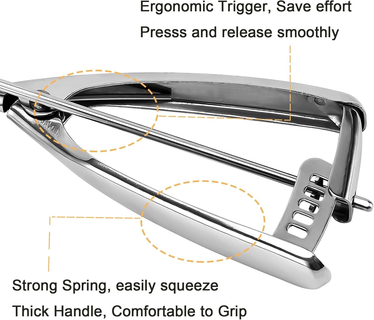 Large Cookie Scoop. 3 Tbsp Cookie Scoops for Baking, Cookie Dough Scoop, Cupc...