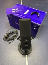 NZXT Capsule Cardioid USB Microphone, Black READ DESCRIPTION