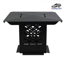 Chimney Cap 8"x8" Chimney Cover  Chimney Fireplace Cap Adjustable OutsideBlack