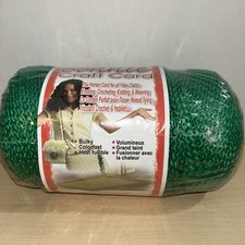 New Vintage Bonnie Macrame Braid 6mm 100 Yard 91 Meters Craft Cord Kelly Green