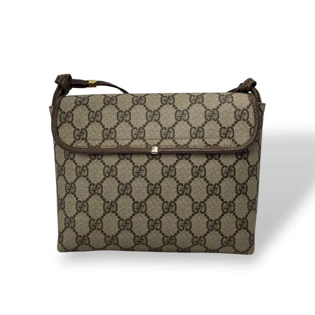OLD GUCCI Interlocking GG Pattern Mini Shoulder B… - image 3