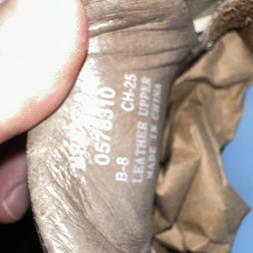 Men's A/O 2 Eye Sperry Topsider Boat shoe blue sole leather sz 9.5 - 935 - Bild 10 von 14