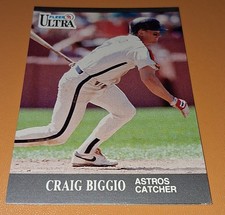 1991 Fleer Ultra - Craig Biggio #132