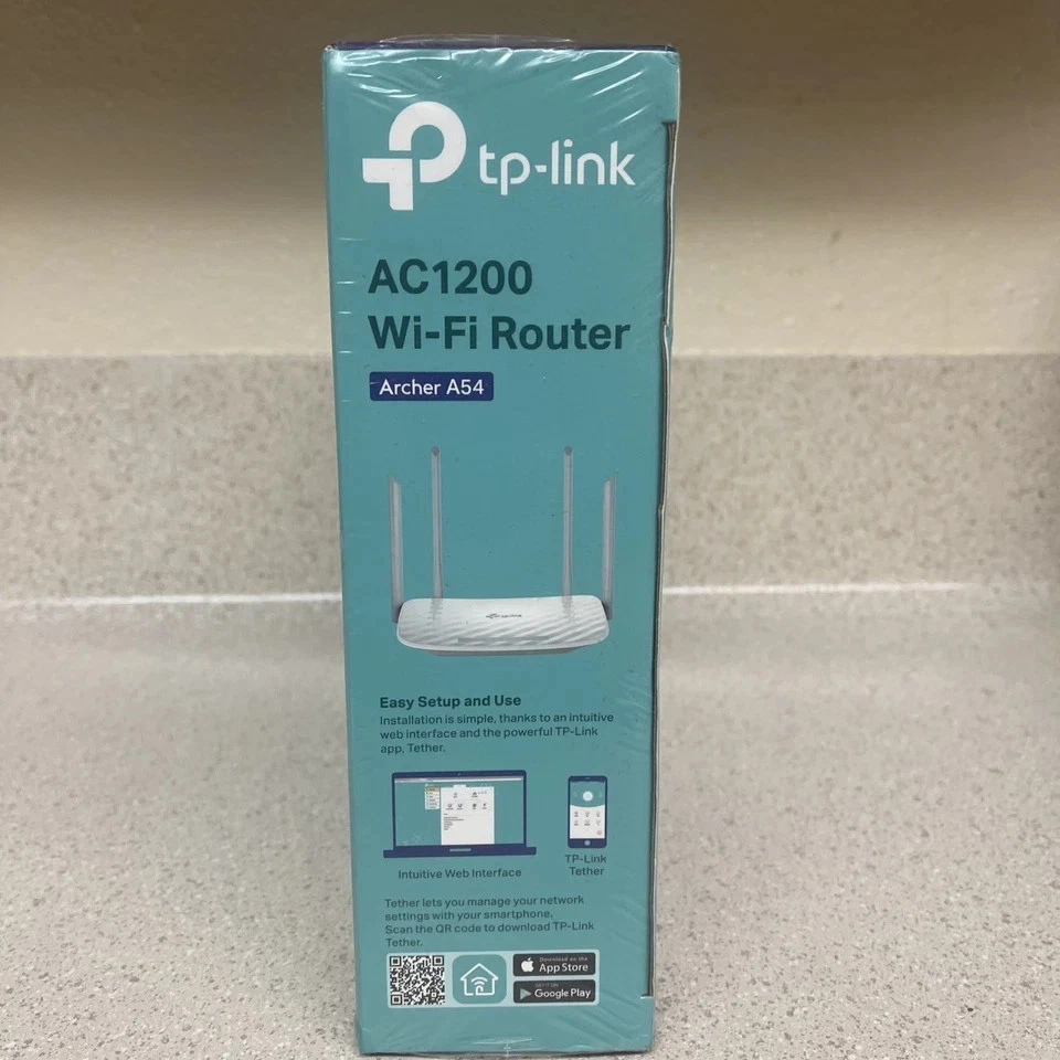 TP-Link AC1200 Archer A54 Dual-Band Wi-Fi Router/Access Point/Range Extender - Image 4 of 4